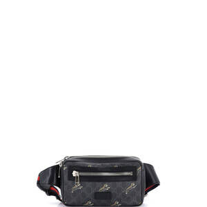 Gucci Small Soft Zip Belt Bag Printed GG Coated Canvas